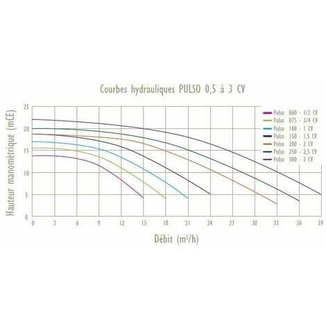Pompe De Filtration PULSO 2.5 Cv Monophase 31 M3 Par Heure Guinard (Aqualux) 6 Pompe De Filtration PULSO 2.5 Cv Monophase 31 M3 Par Heure Guinard (Aqualux) – Image 4