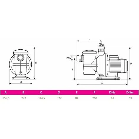 Pompe De Filtration PULSO 2.5 Cv Monophase 31 M3 Par Heure Guinard (Aqualux) 7 Pompe De Filtration PULSO 2.5 Cv Monophase 31 M3 Par Heure Guinard (Aqualux) – Image 5