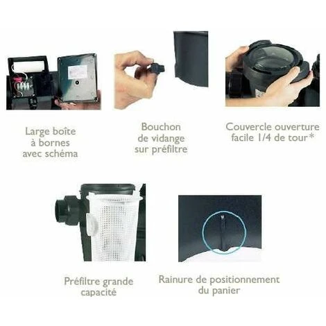 Pompe De Filtration PULSO 3 Cv Monophase 38 M3 Par Heure Guinard (Aqualux) 4 Pompe De Filtration PULSO 3 Cv Monophase 38 M3 Par Heure Guinard (Aqualux) – Image 2