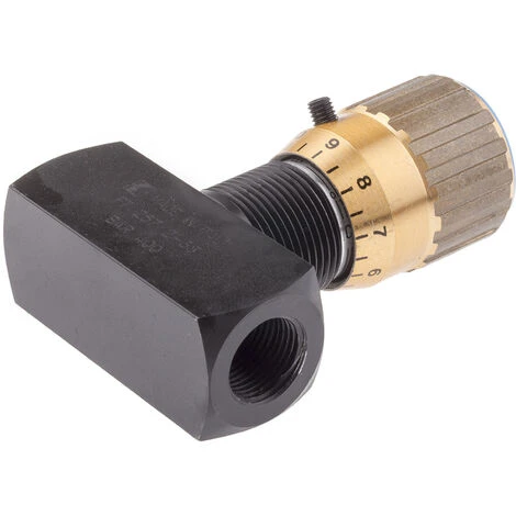 Vanne De Régulation Du Débit Hydraulique RS PRO, G 3/8, 400 Bar Bars ( Prix Pour 1 ) 4 Vanne De Régulation Du Débit Hydraulique RS PRO, G 3/8, 400 Bar Bars ( Prix Pour 1 ) – Image 2