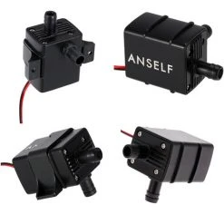 Anself Ultra-silencieux Mini DC12V 4.2W Micro Brushless Eau Pompe A Huile Aquarium Etanche Submersible Fontaine Circulating 240L / H 300cm Lift -Pompe et filtre de piscine Soldes 13238184 2