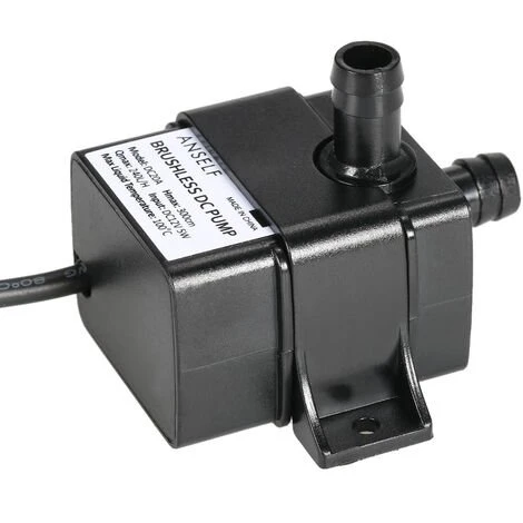 Anself Ultra-silencieux Mini DC12V Micro Brushless Eau Pompe A Huile Etanche Submersible Fontaine Aquarium 240L Circulant / H 5W Lift 3M 0 ~ 100 °C 3 Anself Ultra-silencieux Mini DC12V Micro Brushless Eau Pompe A Huile Etanche Submersible Fontaine Aquarium 240L Circulant / H 5W Lift 3M 0 ~ 100 °C