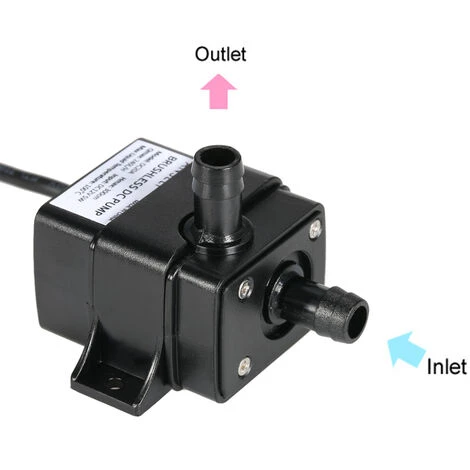 Anself Ultra-silencieux Mini DC12V Micro Brushless Eau Pompe A Huile Etanche Submersible Fontaine Aquarium 240L Circulant / H 5W Lift 3M 0 ~ 100 °C 4 Anself Ultra-silencieux Mini DC12V Micro Brushless Eau Pompe A Huile Etanche Submersible Fontaine Aquarium 240L Circulant / H 5W Lift 3M 0 ~ 100 °C – Image 2