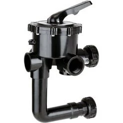 Vanne Piscine Multivoie - Vanne 2'' - 6 Voies Avec Montage - Noire De Astralpool