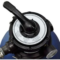 VIDAXL Pompe à Filtre à Sable 400 W 11000 L/h - Bleu -Pompe et filtre de piscine Soldes 14282070 3