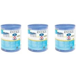 3 Cartouches De Filtration H - Intex - Blanc