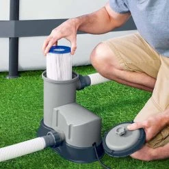 Bestway Flowclear 58389 Pompe à Cartouche Filtrante Pour Piscine -Pompe et filtre de piscine Soldes 16589044 5