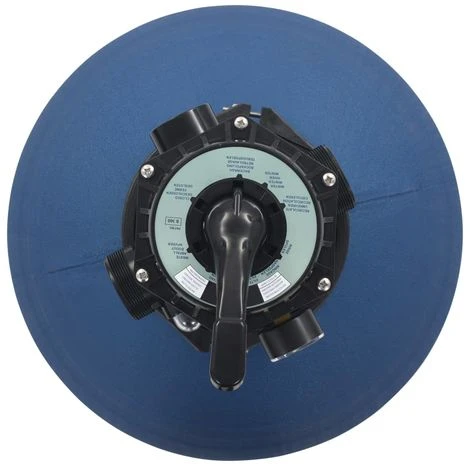 ASUPERMALL Filtre A Sable Pour Piscine Avec Vanne 6 Positions Bleu 560 Mm 5 ASUPERMALL Filtre A Sable Pour Piscine Avec Vanne 6 Positions Bleu 560 Mm – Image 3