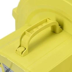 COSTWAY Pompe Gonflable De Ventilateur Electrique Avec Moteur 680W En Cuivre Et Cage En PP Pour Château Gonflable Et Arches Gonflable Jaune -Pompe et filtre de piscine Soldes 18931191 4