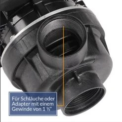 MONZANA Pompe Pour Systèmes De Filtration à Sable IPX5 Eau Piscine Au Choix 400W (de) -Pompe et filtre de piscine Soldes 19766227 3