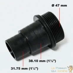 LE POISSON QUI JARDINE.FR Pompe De Piscine De 14500 L/h 750W, Qualité Et Robustesse -Pompe et filtre de piscine Soldes 1986168 4