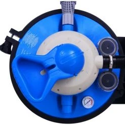YOUTHUP Pompe De Filtration à Sable Avec Minuterie 450 W 25 L Filtration De Piscine - Bleu Et Noir 11 YOUTHUP Pompe De Filtration à Sable Avec Minuterie 450 W 25 L Filtration De Piscine - Bleu Et Noir -Pompe et filtre de piscine Soldes 19883207 5