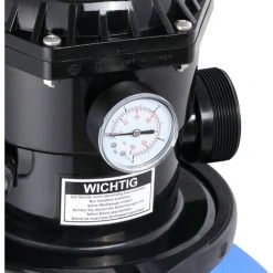 MONZANA Pompe Filtre à Sable 15.900 L/h Préfiltre 600W Système De Filtration Eau Piscine -Pompe et filtre de piscine Soldes 19947505 4