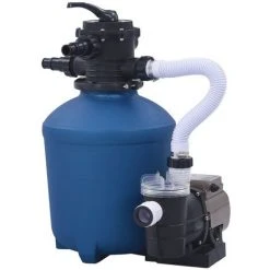 VidaXL Pompe Filtrante à Sable Avec Minuterie 530 W 10980 L/h