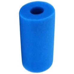 ASUPERMALL Piscine Filtre, Piscine Filtre Pour Intex Type A Reutilisable / Lavable Piscine Filtre En Mousse Eponge Cartouche Nettoyeur De Piscine, 10Cmx20Cm Bleu -Pompe et filtre de piscine Soldes 23397113 2
