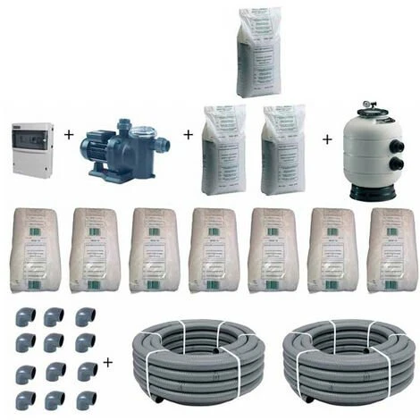 ASTRALPOOL Kit De Filtration Pour Piscine Avec Bassin De 10 X 5 M Jusqu'à 80 M3 3 ASTRALPOOL Kit De Filtration Pour Piscine Avec Bassin De 10 X 5 M Jusqu'à 80 M3