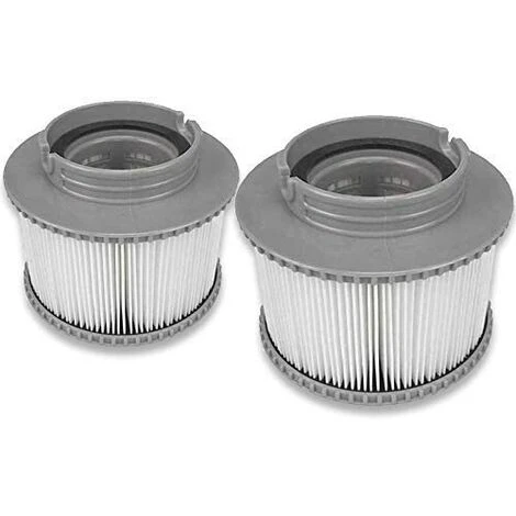 DEVENIRRICHE Cartouches De Filtre De Piscine, Filtre Cartouches De Rechange De Filtre MSpa Pour Baignoire, Spa, Piscine (2pcs) 3 DEVENIRRICHE Cartouches De Filtre De Piscine, Filtre Cartouches De Rechange De Filtre MSpa Pour Baignoire, Spa, Piscine (2pcs)