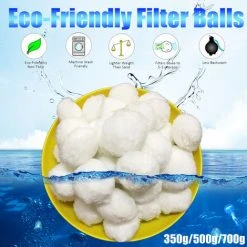 LBTN 350g / 500g Boules Filtrantes En Coton De Piscine Eau De Nettoyage Pour Aquarium De Piscine (boules Filtrantes 700g) -Pompe et filtre de piscine Soldes 26806538 5
