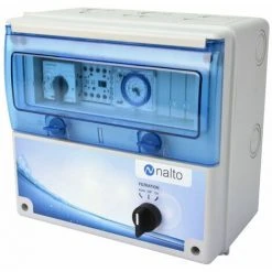 NALTO Coffret Piscine Pour Pompe De Filtration Avec Holorge Mécanique