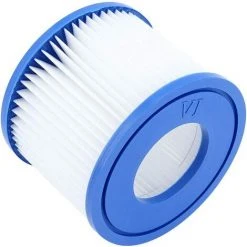 LITZEE Lot De 2 Cartouche De Rechange Pour Filtre Bestway Cartouche Filtrante VI Pour Lay-Z-Spa Miami, Vegas, Monaco -Pompe et filtre de piscine Soldes 27807075 5