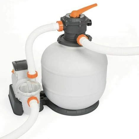BESTWAY DEUTSCHLAND GMBH Filtre à Sable De Piscine Avec Minuterie- 8.327 L/h 4 BESTWAY DEUTSCHLAND GMBH Filtre à Sable De Piscine Avec Minuterie- 8.327 L/h – Image 2