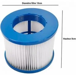 Lot De 2 Cartouches De Filtres Pour Spa Gonflable Cocooning Water - Blanc -Pompe et filtre de piscine Soldes 29544186 2