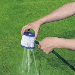 BEARSU Cartouches Filtrantes Pour Piscine Pour Bestway VI Pour Lay-Z-Spa Miami, Lot De 4 Filtres, Cartouche Filtrante Filtre De Nettoyage De Piscine -Pompe et filtre de piscine Soldes 31607621 5