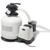 Filtre à Sable 10 M3/h Intex - Secteur - Blanc -Pompe et filtre de piscine Soldes 31654206 1
