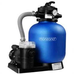 MONZANA Pompe Filtre à Sable 9.960 L/h Système Filtration Piscine Boules Filtrantes 700g -Pompe et filtre de piscine Soldes 32166624 2