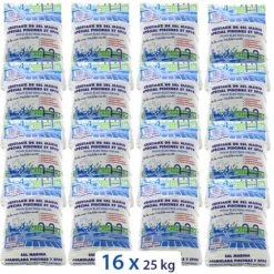 Traitement Au Sel - Sel Pour électrolyse Piscine - 16x25kg De Centrocom