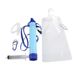 MERKMAK Purificateur D'Eau Exterieur Camping Randonnee Urgence Vie Survie Portable Filtre Purificateur D'Eau -Pompe et filtre de piscine Soldes 33768904 4