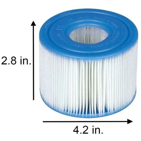 BETTERLIFE Lot De 2 Cartouches Filtrantes De Type S1 Pour PureSpa 4 BETTERLIFE Lot De 2 Cartouches Filtrantes De Type S1 Pour PureSpa – Image 2