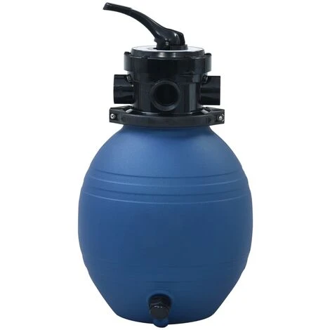 ASUPERMALL Filtre A Sable Pour Piscine Avec Vanne 4 Positions Bleu 300 Mm 5 ASUPERMALL Filtre A Sable Pour Piscine Avec Vanne 4 Positions Bleu 300 Mm – Image 3