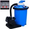 ASUPERMALL Pompe De Filtration A Sable Avec Minuterie 550 W 50 L -Pompe et filtre de piscine Soldes 34552817 1