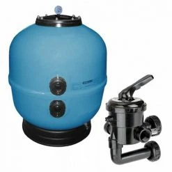 Plantawa Filtre à Sable Stratifié Ø500mm Avec Vanne Latérale Et Manomètre 3/4CV Haute Qualité