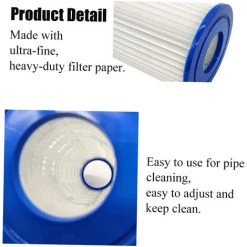 HAPPYSHOPPING Cartouche Filtrante De Pompe De Piscine, Peut Etre Nettoyee A Plusieurs Reprises, Type A/C 11 HAPPYSHOPPING Cartouche Filtrante De Pompe De Piscine, Peut Etre Nettoyee A Plusieurs Reprises, Type A/C -Pompe et filtre de piscine Soldes 35833069 5