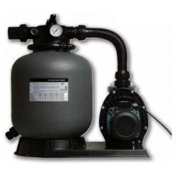 PISCINEO Filtration Piscine Hors Sol Hydro S : Filtre à Sable + Pompe 8 M3/h