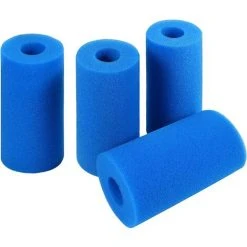 BETTERLIFE 4 Pièces Éponge Filtrante Type S1, Cartouche De Filtre En Mousse, Mousse Pour Filtre Piscine, Réutilisables Et Lavables, Filtre En Mousse Pour Spa, Piscine, Jacuzzi(20*10*4cm)