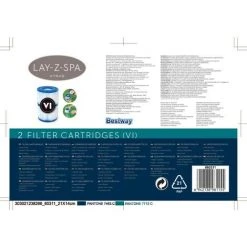 LONGZIMING Cartouches De Filtre De Piscine, Blanc 11 LONGZIMING Cartouches De Filtre De Piscine, Blanc -Pompe et filtre de piscine Soldes 37312179 5