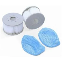 DONTODENT Lot De 6 Cartouches Filtrantes Avec Filet Pour Spa Gonflable MSPA - Blanc -Pompe et filtre de piscine Soldes 40431066 3