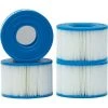 ECHOO Lot De 4 Cartouches Intex De Type S1 Pour Filtre à Jacuzzi, Cartouches De Rechange Pour Intex S1, Cartouche Filtrante De Type S1, Filtre De Piscine Pour Jardin, Piscine, Spa, Baignoire -Pompe et filtre de piscine Soldes 41383066 1