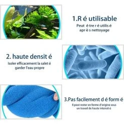 BARES Cartouches De Filtre Type S1 Pour Jacuzzi Intex 29001 E Pure Spa, Éponge Filtrante Type S1,Filtre En Mousse à Cartouche éponge Lavable Pour Piscines,Jardin Extérieur.((8) -Pompe et filtre de piscine Soldes 42948546 4