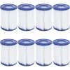BEARSU Lot De 8 Filtres De Piscine Compatibles Avec Bestway Cartridge II, Filtre De Rechange Pour Jacuzzi Lay Z Spa -Pompe et filtre de piscine Soldes 43443329 1