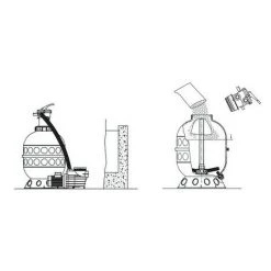 HAYWARD Filtre Pro Top Série Hi 9.5 M³/h Ø500 -Pompe et filtre de piscine Soldes 45429909 3