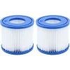READCLY Lot De 2 Cartouche De Rechange Pour Filtre Bestway Cartouche Filtrante VI Pour Lay-Z-Spa Miami, Vegas, Monaco