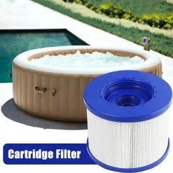 READCLY Lot De 2/4 / 6 Cartouches Filtrantes De Remplacement Pour Spa/Tub, Cartouches De Filtres De Piscine Pour Aqua Spa/B Cool 2 / Be Spa/Ospazia/Hesperide/Sunbay/Water Health/Spark (2 PCS) -Pompe et filtre de piscine Soldes 48335228 2