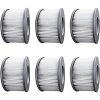 HIASDFLS Lot De 6 Filtres De Jacuzzi Pour Piscines Gonflables Mspa, Version Améliorée, Cartouche De Filtre Compatible Avec Tous Les Jacuzzi Actuels -Pompe et filtre de piscine Soldes 48541678 1