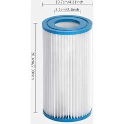 SUPERMARKET Cartouches De Filtre, Filtre à Bain à Remous, Cartouche Filtrante Pour Piscine, Baignoires De Piscine SPA SPA Filtrer Les Pièces De Rechange De Pompe 2pcs,Superma 9 SUPERMARKET Cartouches De Filtre, Filtre à Bain à Remous, Cartouche Filtrante Pour Piscine, Baignoires De Piscine SPA SPA Filtrer Les Pièces De Rechange De Pompe 2pcs,Superma -Pompe et filtre de piscine Soldes 51169700 3