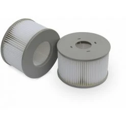 ZHUOXUAN 2 Cartouches Filtrantes De Remplacement Pour Spa Gonflable MSPA + 2 Filets De Protection -Pompe et filtre de piscine Soldes 51461576 4