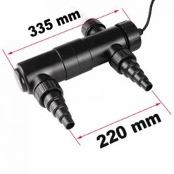 Topdeal Dispositif De Décantation UVC 10 000 L -Pompe et filtre de piscine Soldes 52090262 5